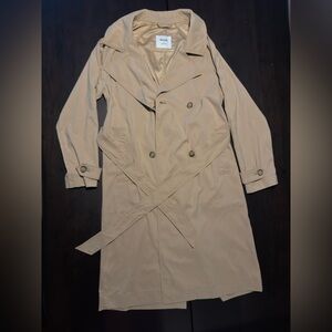 Hollister Lightweight Trench Coat (Size S)